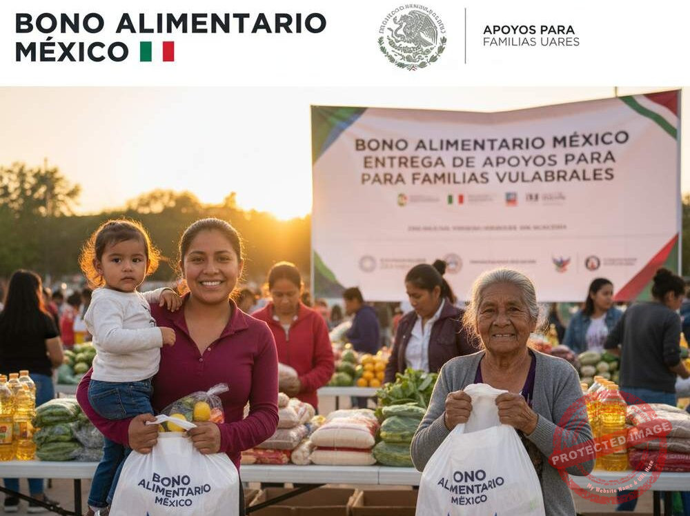 Bono Alimentario México entrega de apoyos para familias vulnerables