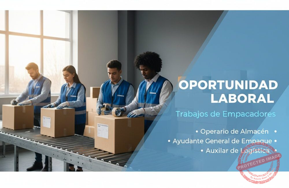 Trabajo de Empacador con contratación inmediata en almacenes
